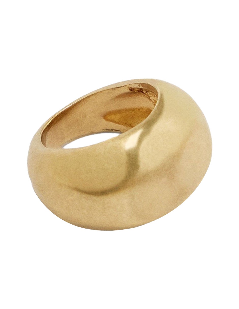 Anillo acabado liso