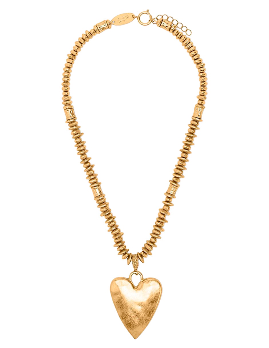 Collar con dije de corazón