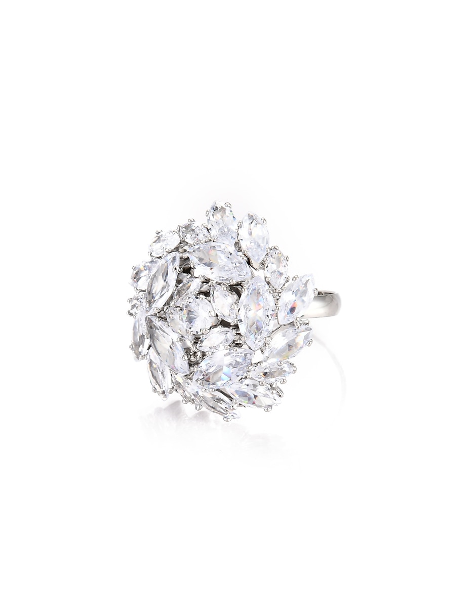 Anillo cristal brillante 2