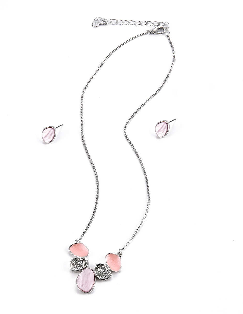 Aretes y collar 3