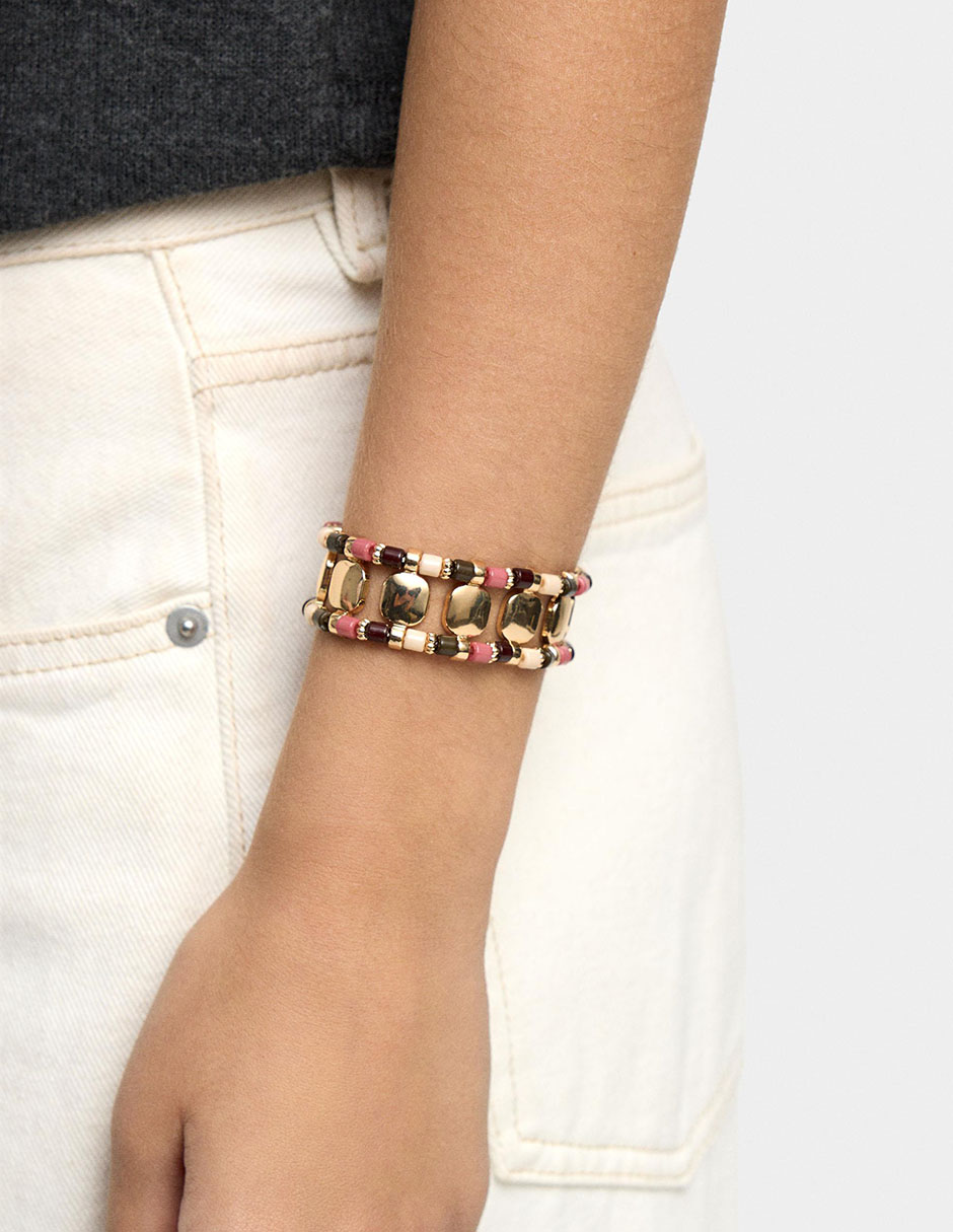 Pulsera Maison Clay acabado brillante 2