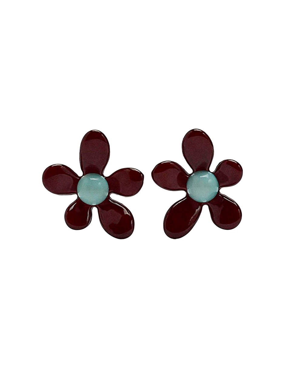 Aretes largos Wine & Dine con acabado brillante 3
