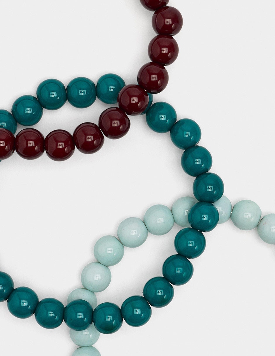 Set pulsera Wine & Dine acabado brillante 3