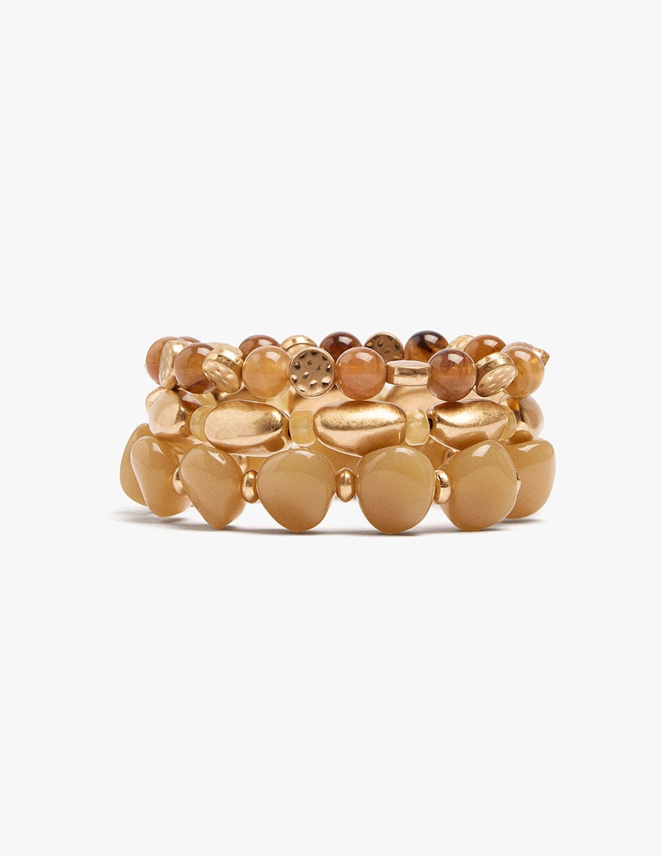 Set de pulsera Golden Basics
