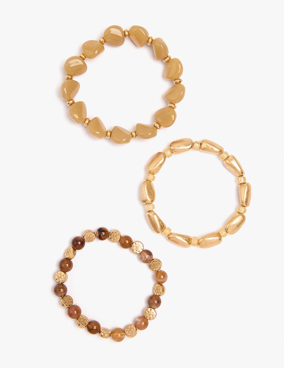 Set de pulsera Golden Basics 3