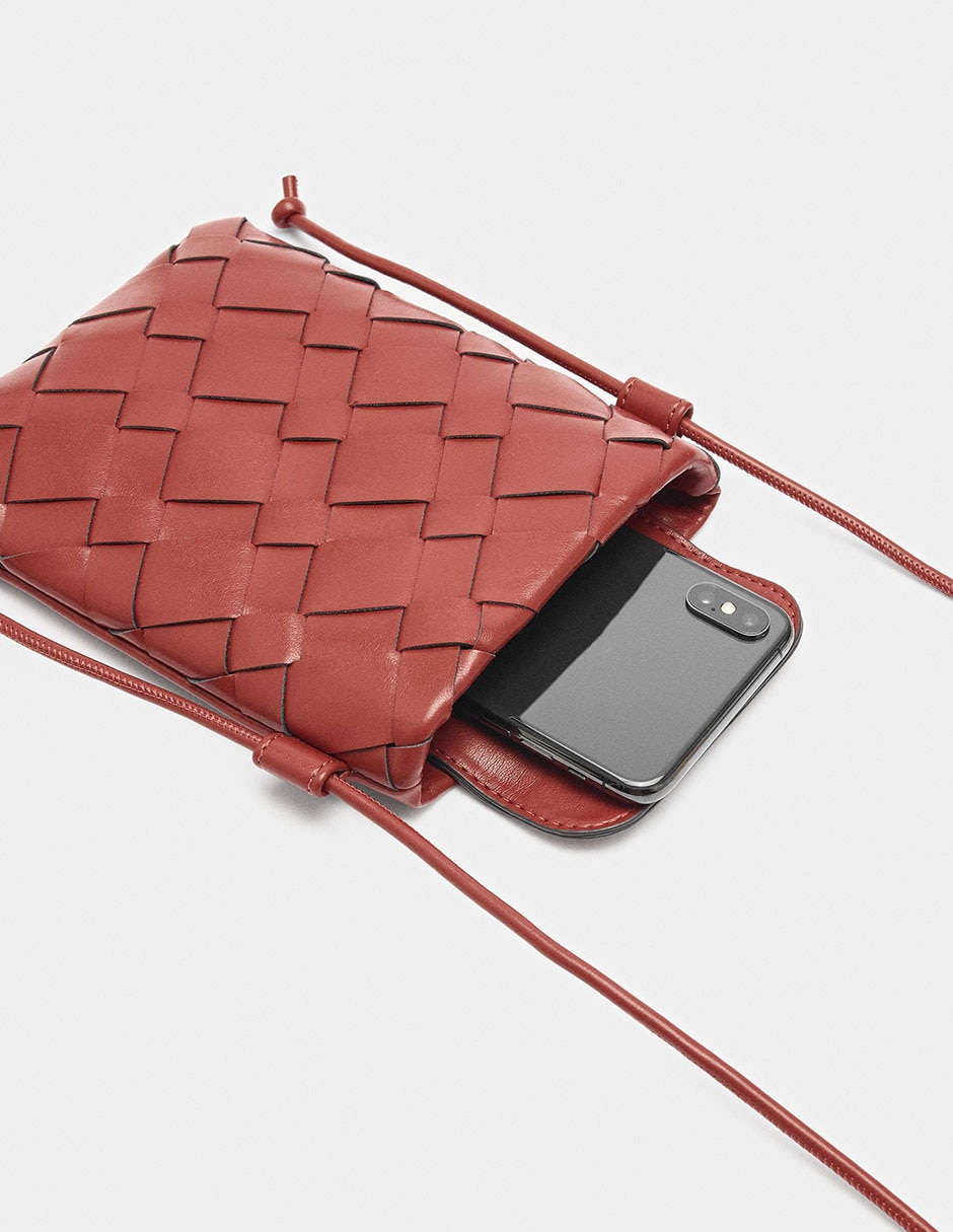BOLSO P/CELULAR PARFOIS 244353_R, ROJO
