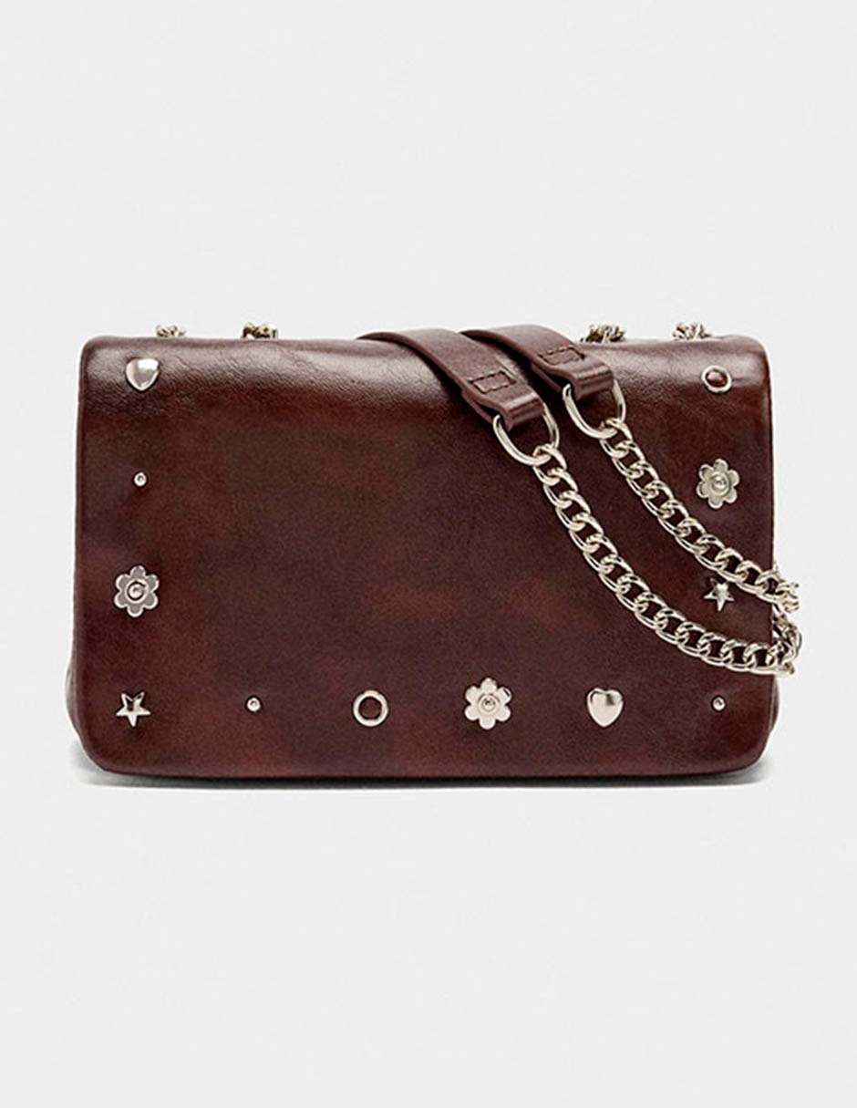 Bolsa shoulder Zippers para mujer