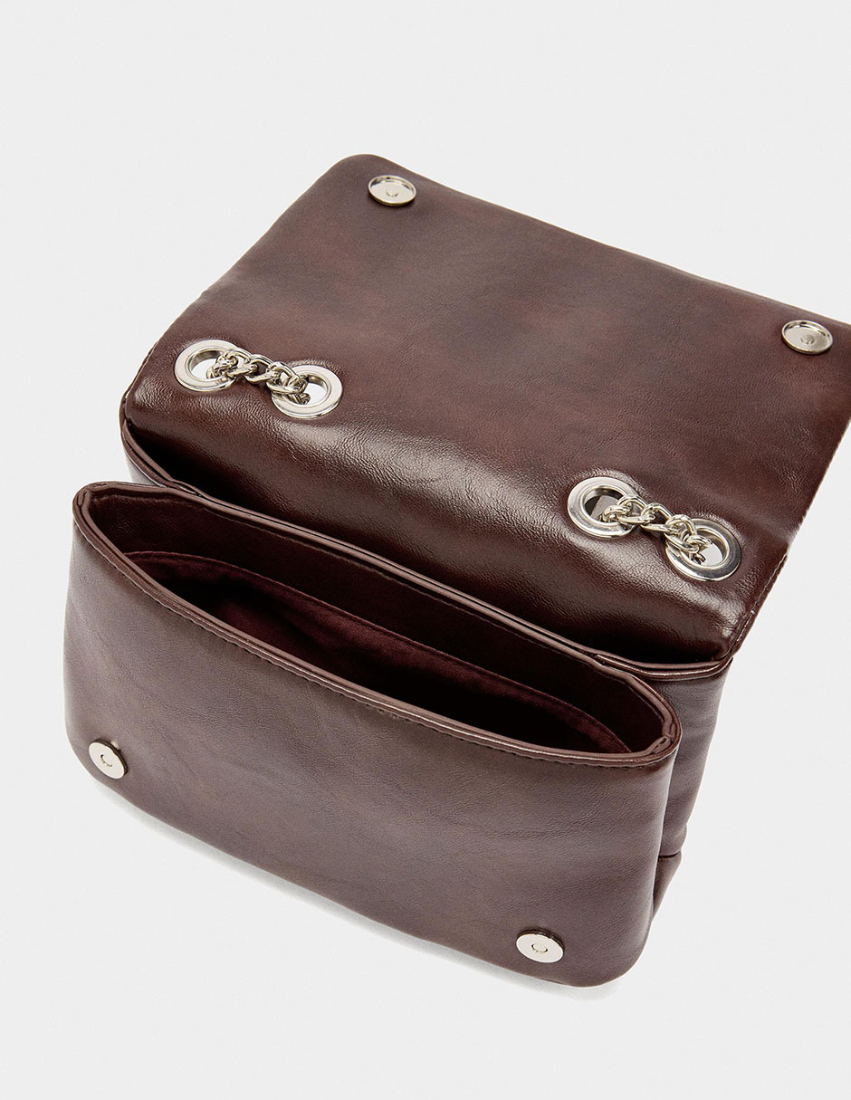 Bolsa shoulder Zippers para mujer 4