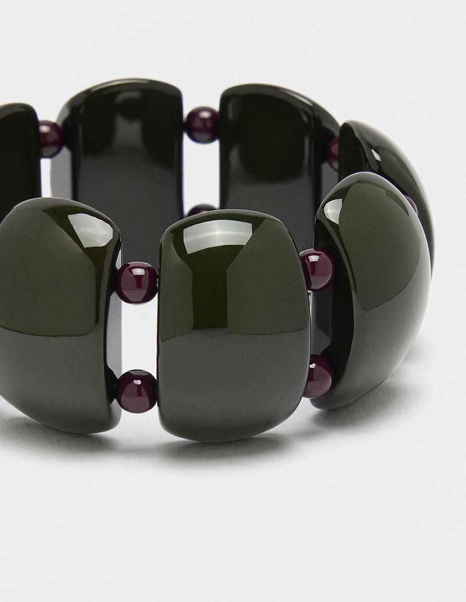 Pulsera Maison Clay acabado brillante 3