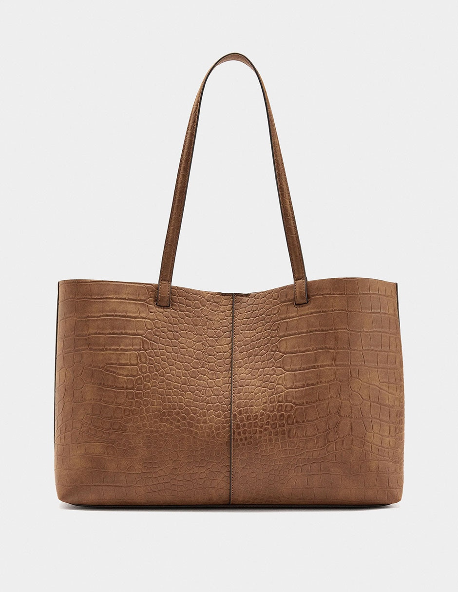 Bolsa shopper Malva para mujer Bolsa shopper Malva para mujer