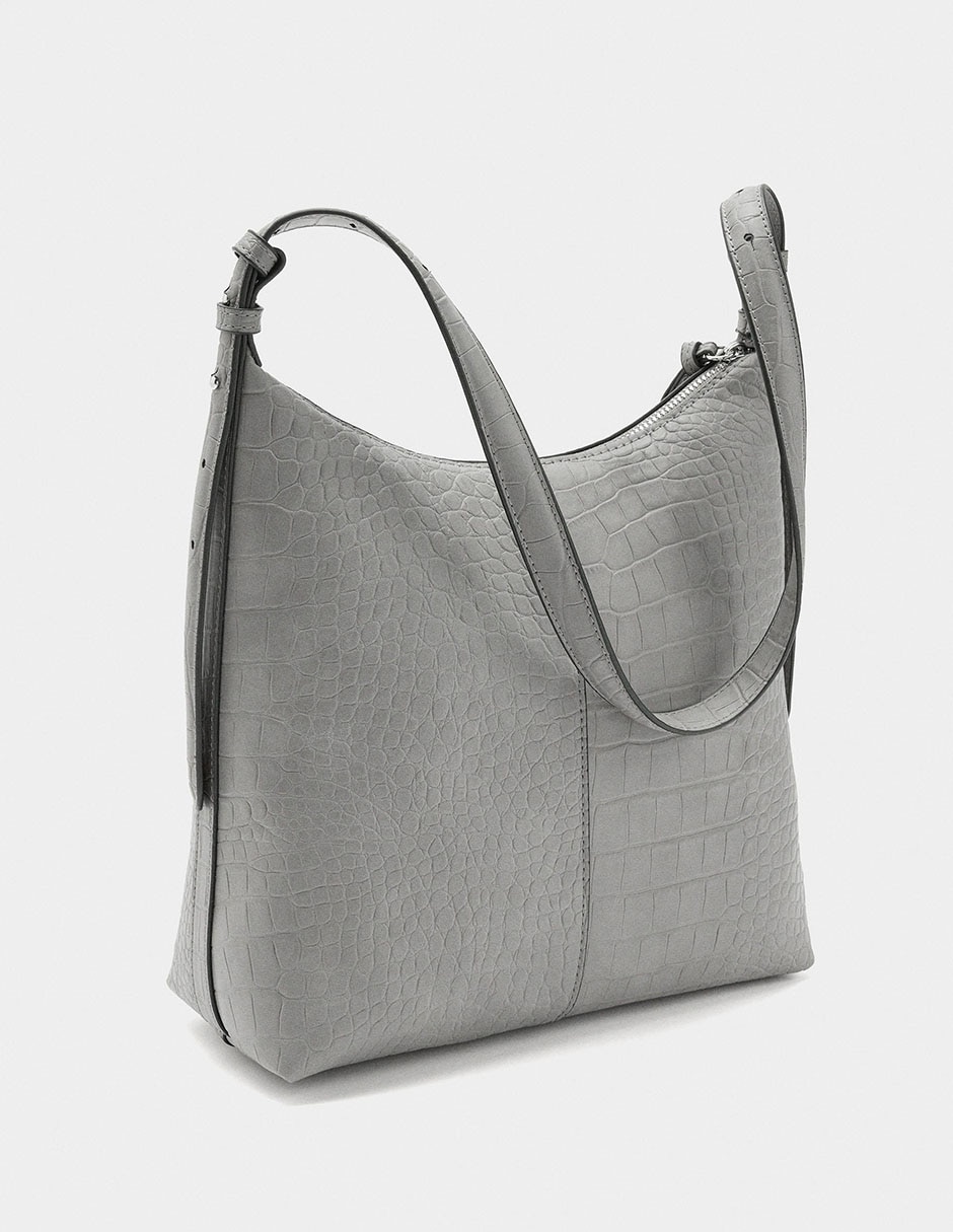 Bolsa shoulder Malva para mujer 4