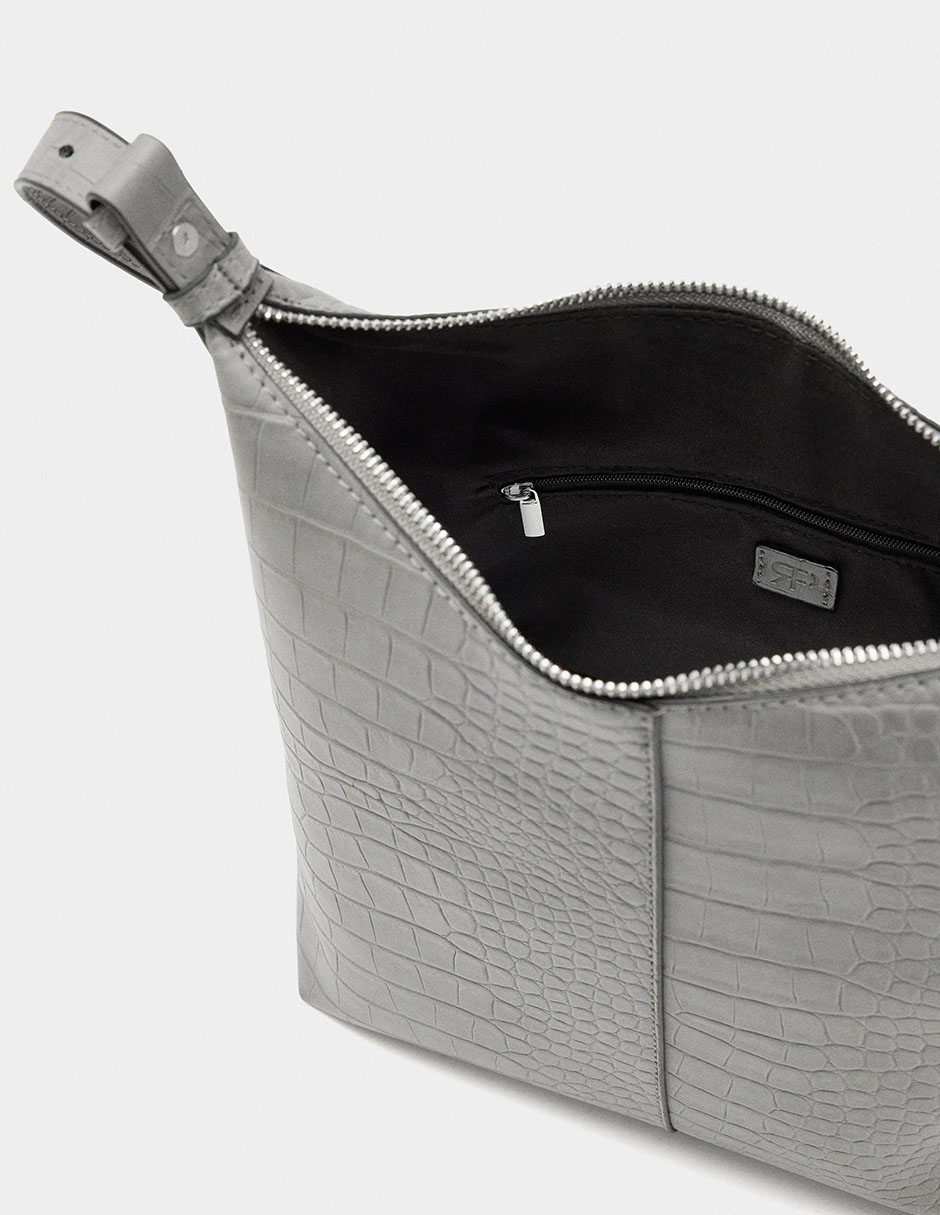 Bolsa shoulder Malva para mujer 5