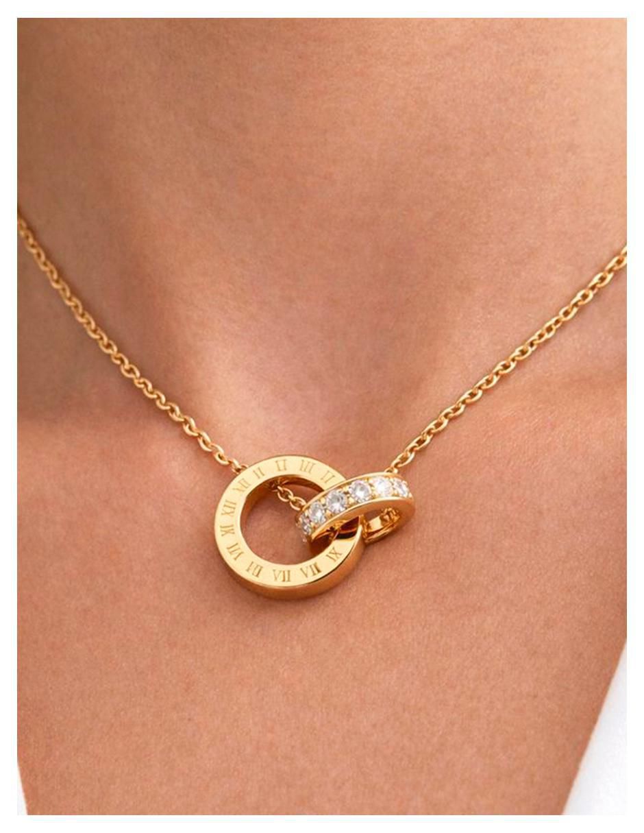 Collar de oro laminado 18 K 6