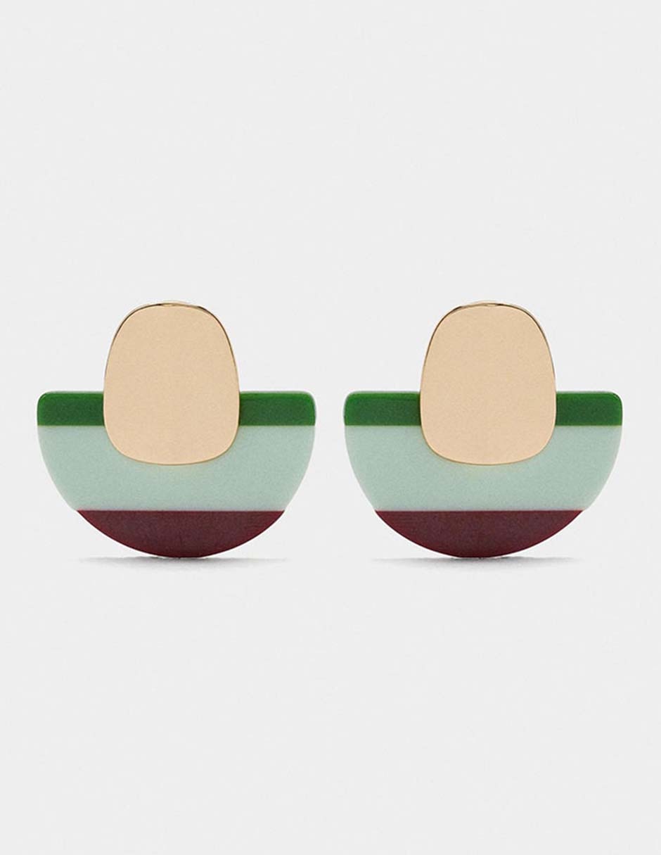 Aretes cortos Wine & Dine