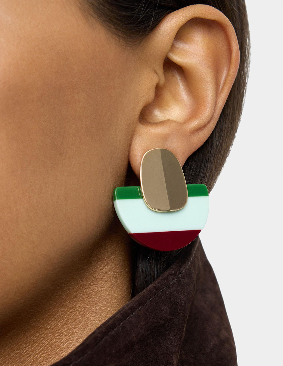 Aretes cortos Wine & Dine 2