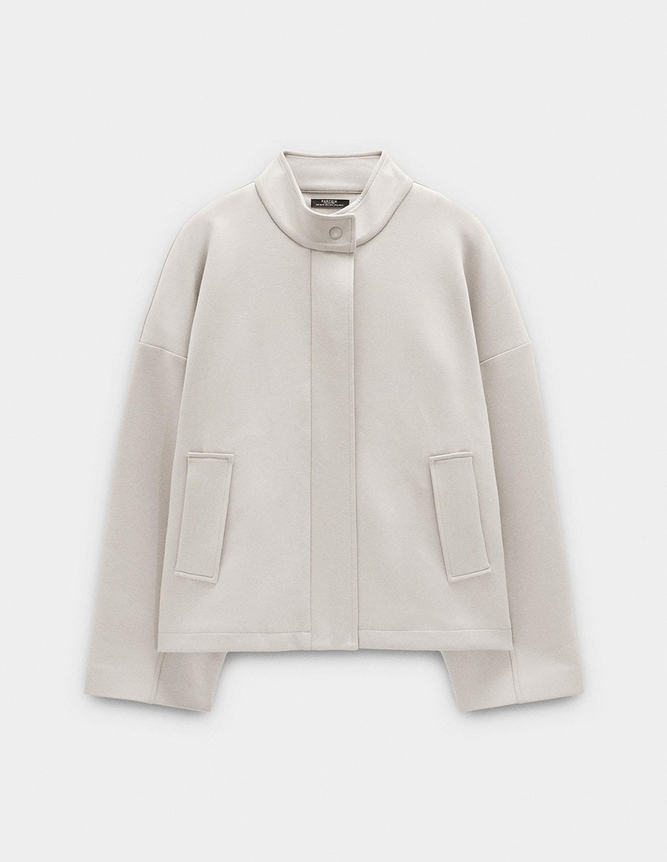 Chamarra casual Paris Janeiro para mujer 5