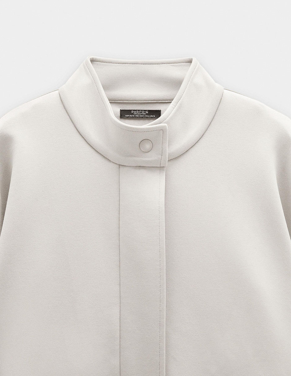 Chamarra casual Paris Janeiro para mujer 6
