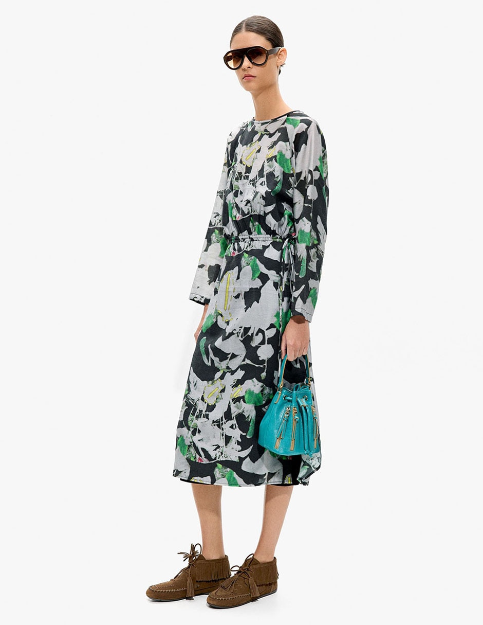 Vestido midi casual para mujer Vestido midi casual para mujer