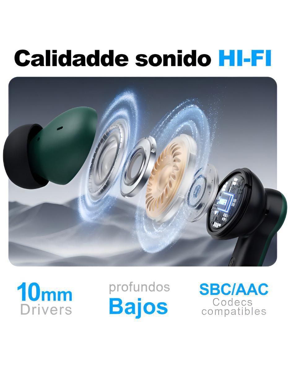 Audífonos XTLLAR7927 inalámbricos con cancelacion de ruido 4