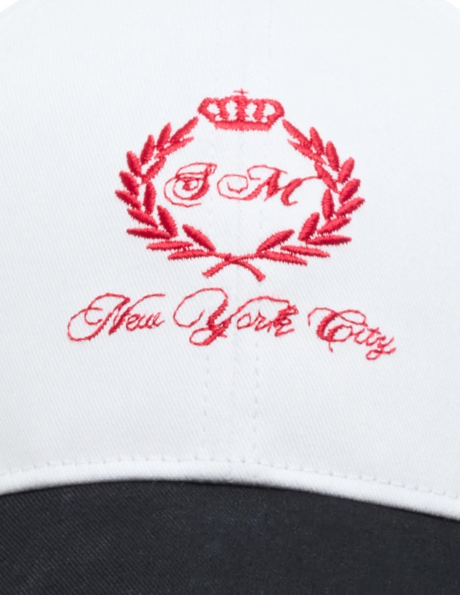 Gorra visera curva correa ajustable casual para mujer 5