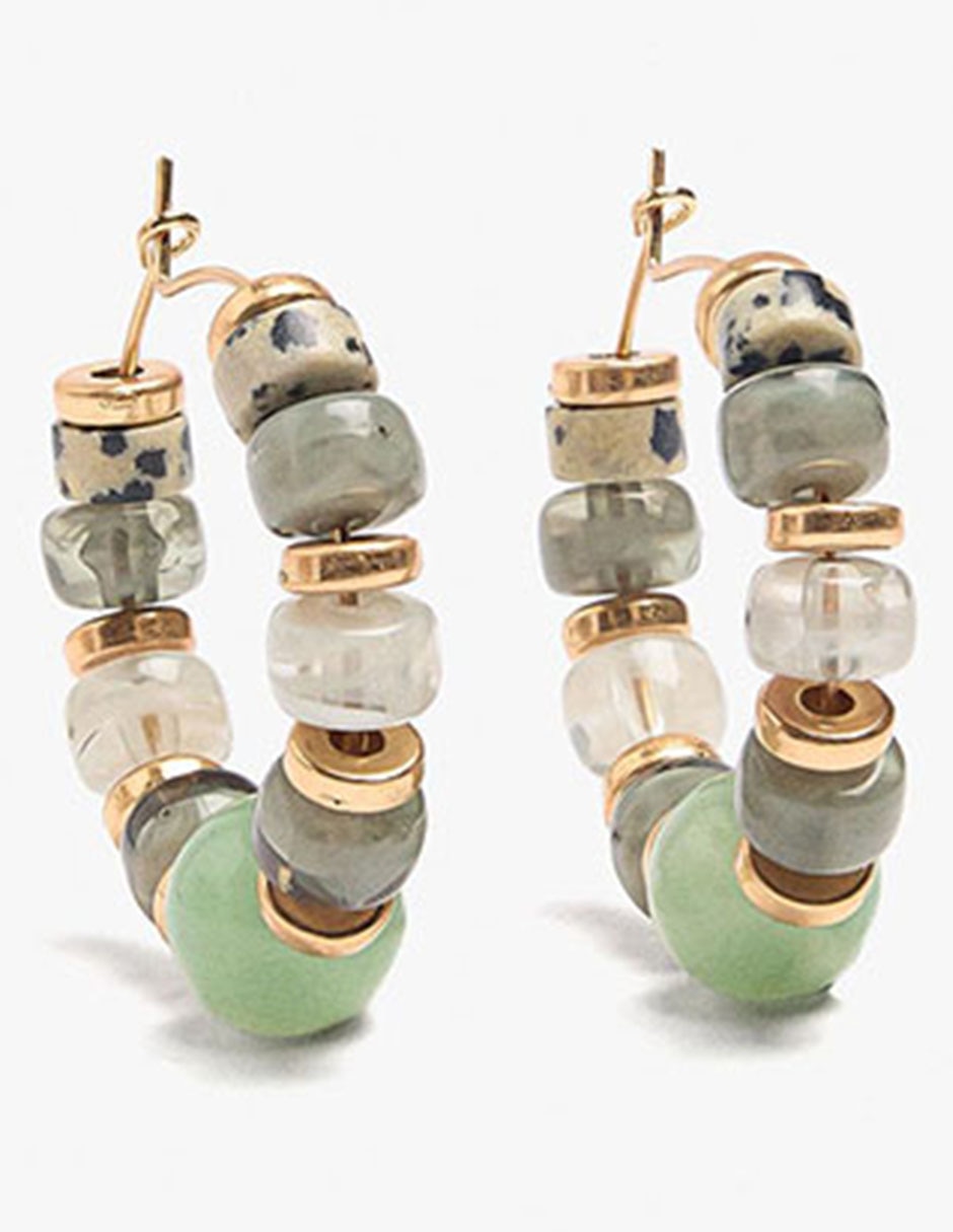 Aros Earthy con acabado pulido