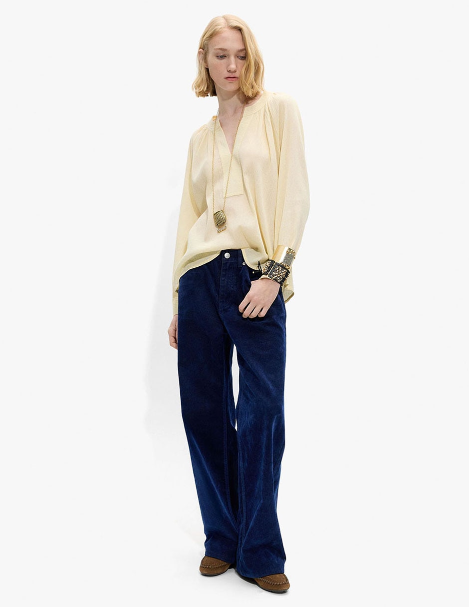 Blusa manga larga para mujer 2