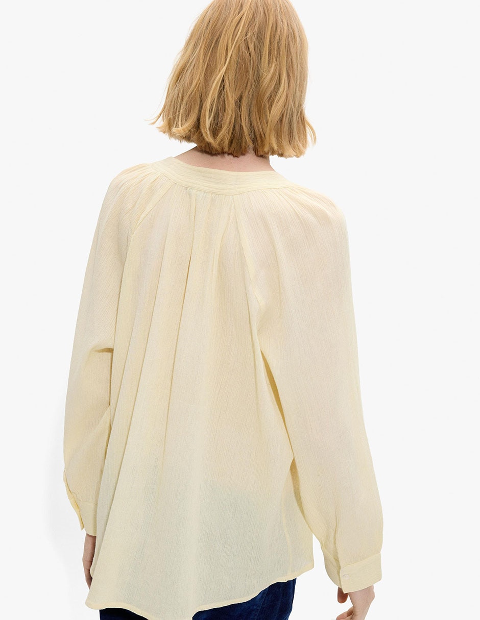 Blusa manga larga para mujer 4