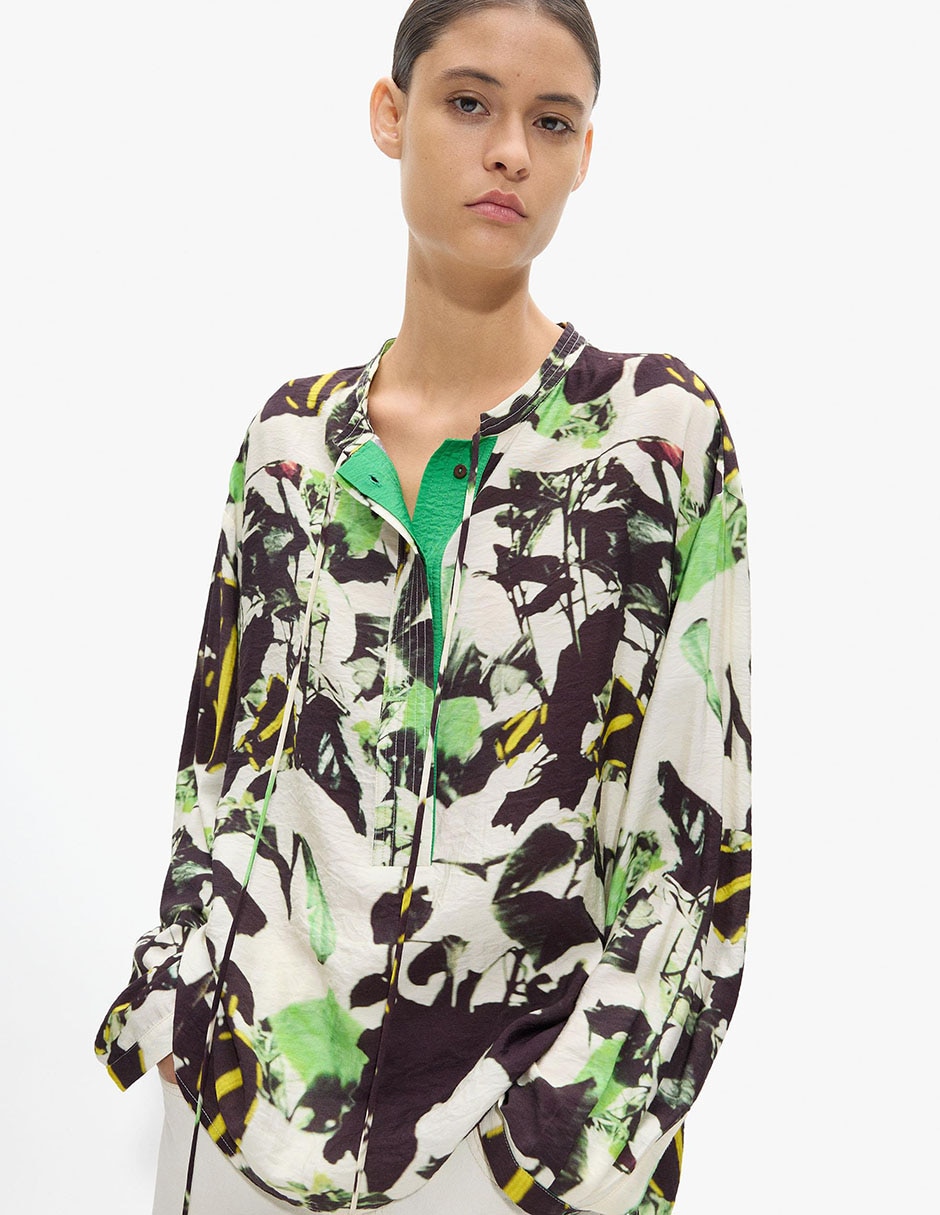 Blusa manga larga para mujer 2