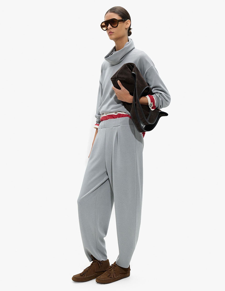 Pantalón amplio para mujer