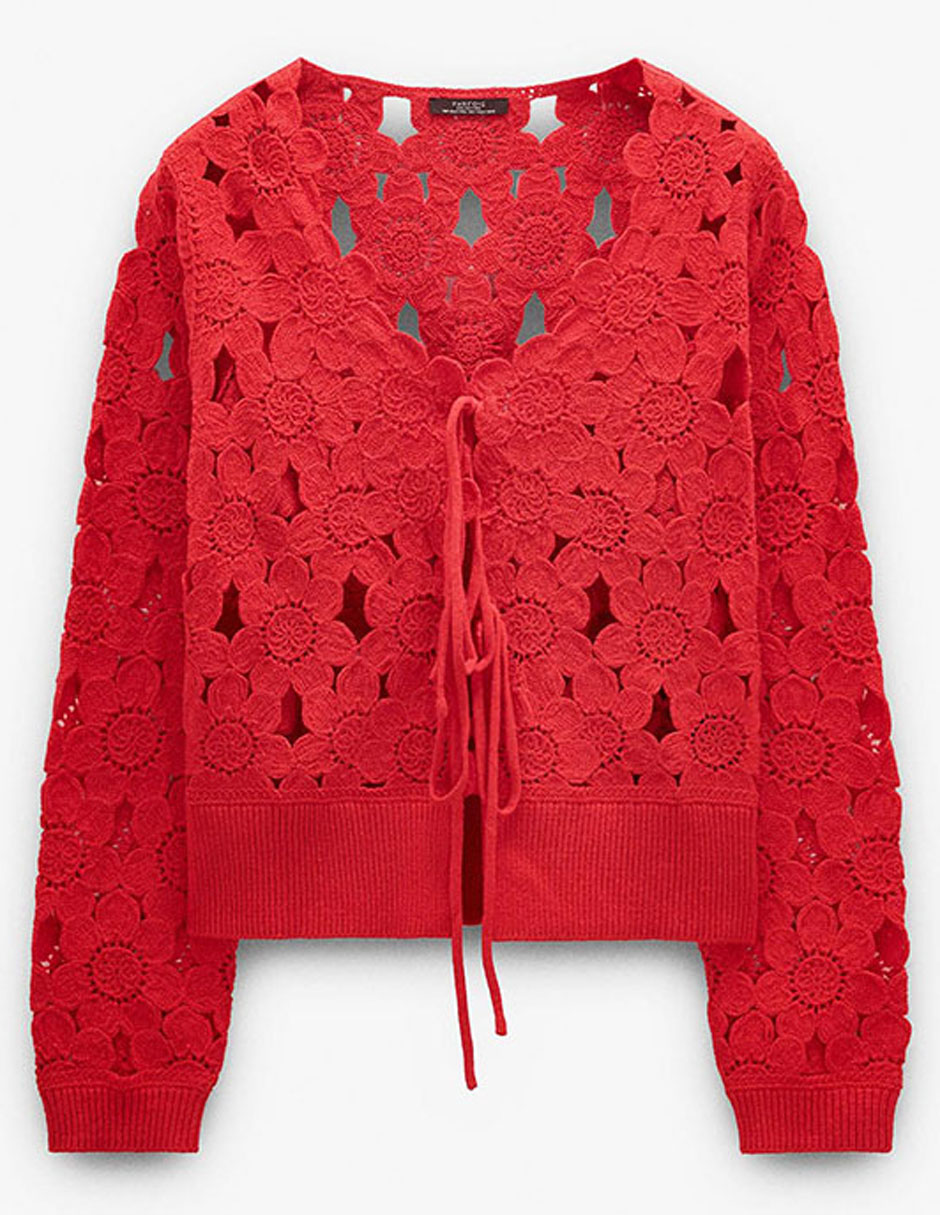 Suéter cuello redondo para mujer 5