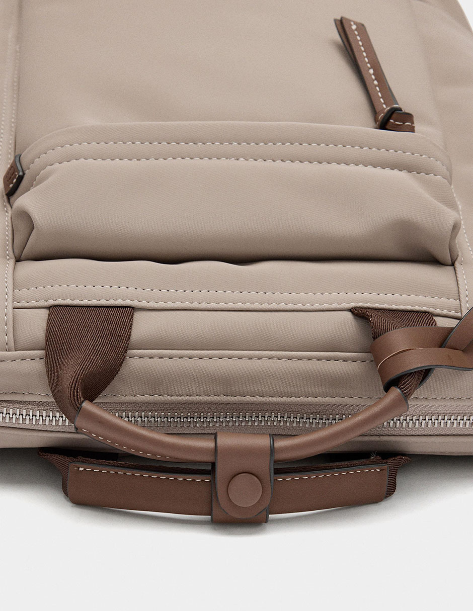 BACKPACK PARFOIS 244315_BGL, BEIGE