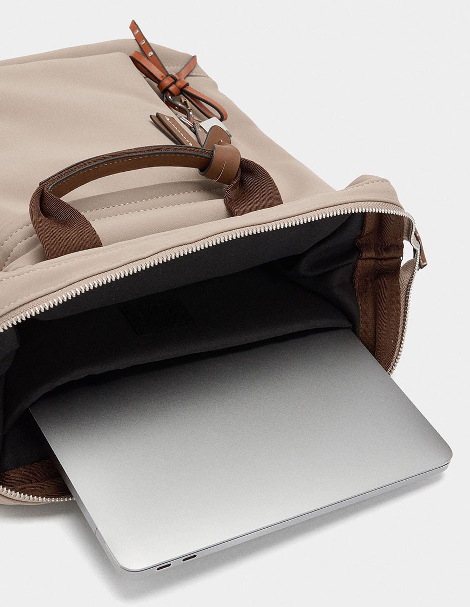 BACKPACK PARFOIS 244315_BGL, BEIGE