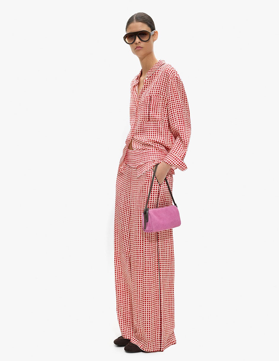Pantalón relaxed amplio para mujer 2