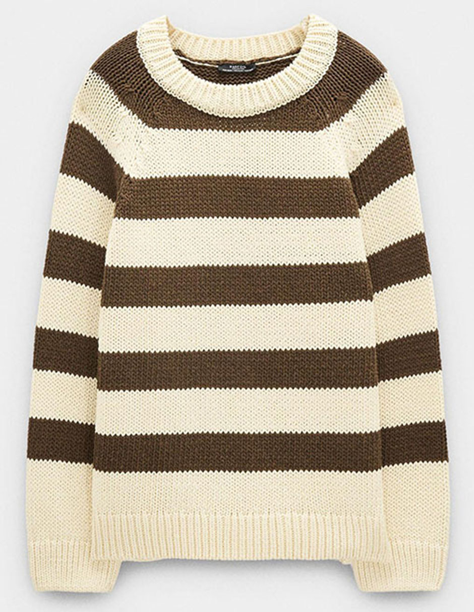 Suéter cuello redondo para mujer 5