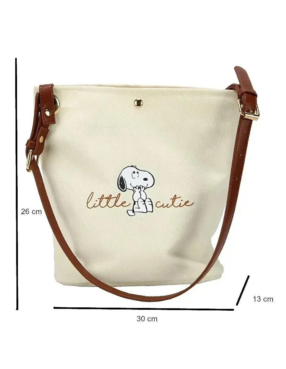 Bolsa tote Peanuts Snoopy para mujer 5