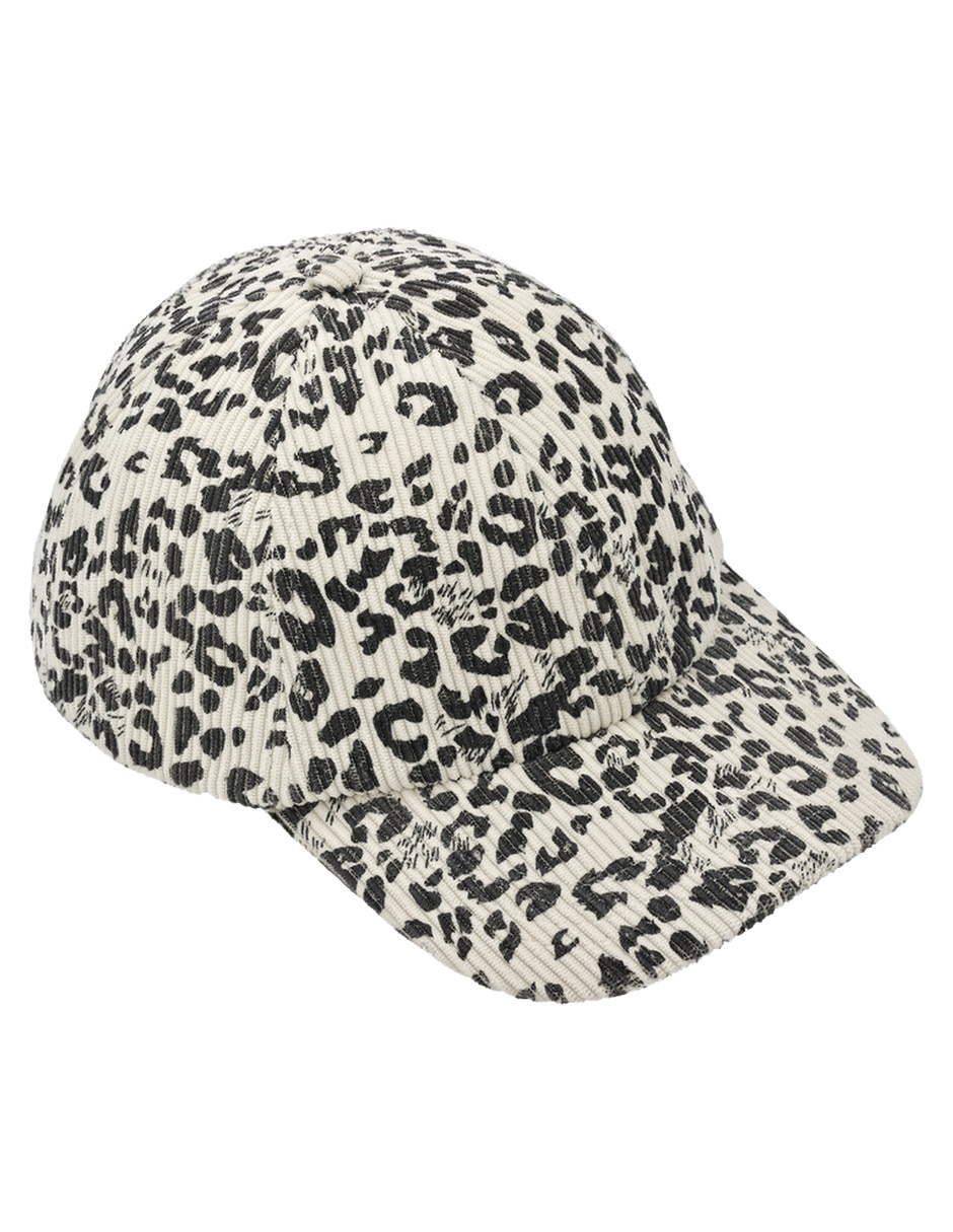 Gorra visera semicurva hebilla casual para mujer
